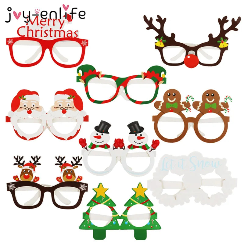 Christmas Special Glasses (Family Pack 9Pcs)